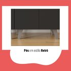 Cozinha Completa 5 Peças 10 Portas 1 Gaveta 2 Nichos Para For