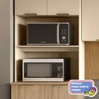 Cozinha Completa 5 Peças 10 Portas 3 Gavetas Painel Ripado Ce