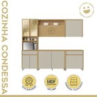 Cozinha Completa 5 Peças 11 Portas 2 Gavetas Condessa 270cm 1