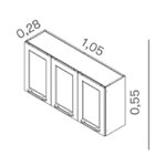 Cozinha Completa 5 Peças 11 Portas 2 Gavetas Florença Itatiaia