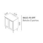 Cozinha Completa 5 Peças 11 Portas 2 Gavetas Florença Itatiaia