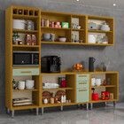 Cozinha Completa 5 Peças 11 Portas 4 Gavetas Isis