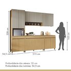 Cozinha Completa 5 Peças 12 Portas 5 Gavetas Simone Mendes 27