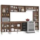 Cozinha Completa 5 Peças 1 Balcão 1 Paneleiro 2 Armários Aére