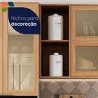 Cozinha Completa 5 Peças 217cm X 270cm Castanha Cinza / Freijó