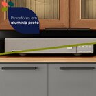 Cozinha Completa 5 Peças 217cm X 270cm Castanha Cinza / Freijó