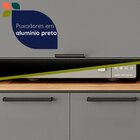 Cozinha Completa 5 Peças 217cm X 270cm Castanha Cinza/freijó