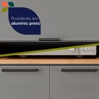 Cozinha Completa 5 Peças 217cm X 270cm Castanha Cinza/freijó