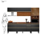 Cozinha Completa 5 Peças 218,5cm X 270cm Proença Nogueira/car