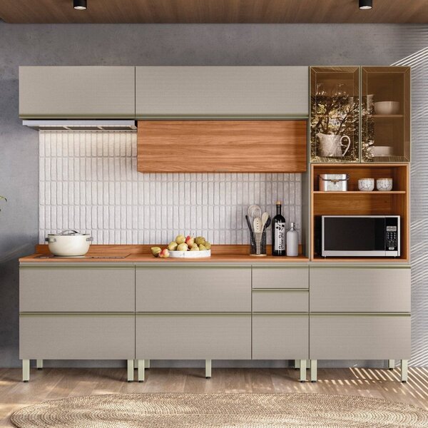 Cozinha Completa 5 Peças 218,5cm X 270cm Proença Nogueira/nud