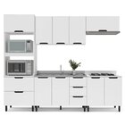 Cozinha Completa 5 Peças 224,5cmx270cm Amara Branco