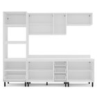 Cozinha Completa 5 Peças 224,5cmx270cm Amara Branco/creme