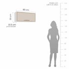 Cozinha Completa 5 Peças 224,5cmx270cm Amara Branco/creme