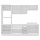 Cozinha Completa 5 Peças 224,5cmx270cm Amara Branco/creme