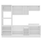 Cozinha Completa 5 Peças 224,5cmx270cm Meena Branco