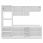 Cozinha Completa 5 Peças 224,5cmx270cm Meena Branco/creme