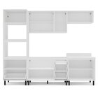 Cozinha Completa 5 Peças 224,5cmx270cm Meena Branco/creme