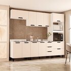 Cozinha Completa 5 Peças 224,5cmx270cm Meena Branco/creme