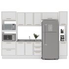 Cozinha Completa 5 Peças 224,5cmx310cm Amara Branco