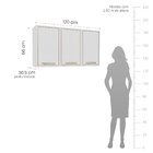 Cozinha Completa 5 Peças 224,5cmx310cm Amara Branco