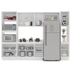 Cozinha Completa 5 Peças 224,5cmx310cm Amara Branco/creme
