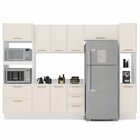 Cozinha Completa 5 Peças 224,5cmx310cm Amara Branco/creme