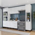 Cozinha Completa 5 Peças 224,5cmx310cm Amara Branco
