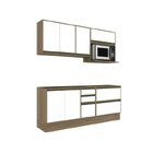 Cozinha Completa 5 Peças 6 Portas Safira Espresso Móveis Avel