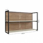 Cozinha Completa 5 Peças 6 Portas Viena Freijó / Cinza Argila