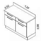 Cozinha Completa 5 Peças 8 Portas 6 Gavetas Exclusive Itatiaia