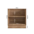 Cozinha Completa 5 Peças 8 Portas Viena Freijó / Grafite