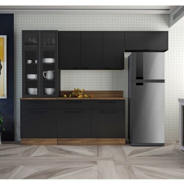 Cozinha Completa 5 Peças 9 Portas 2 Gavetas Exclusive Itatiai