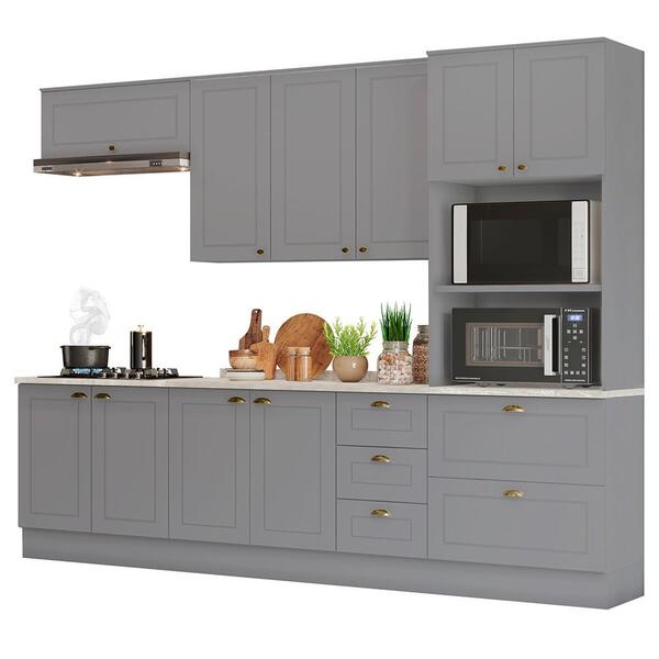 Cozinha Completa 5 Peças Americana Com Torre Quente 2 Fornos