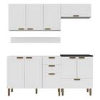 Cozinha Completa 5 Peças Americana Multimóveis 5915 Branco