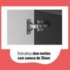 Cozinha Completa 5 Peças Barcelona Multimóveis Cr6179 Grafite