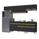 Cozinha Completa 5 Peças C/ Armário E Balcão Mp3708 Veneza Gb