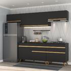 Cozinha Completa 5 Peças C/ Armário E Balcão Mp3708 Veneza Gb