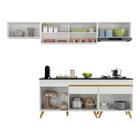 Cozinha Completa 5 Peças C/ Armário E Balcão Mp3710 Veneza Gw