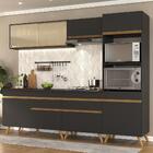 Cozinha Completa 5 Peças C/ Armário E Balcão Mp3715 Veneza Gb