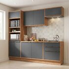 Cozinha Completa 5 Peças Com 2 Balcões 2 Armários Aéreos E To