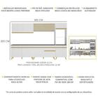 Cozinha Completa 5 Peças Com Armário E Balcão Mp3750 Veneza G