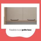 Cozinha Completa 5 Peças Com Balcão Para Pia Cr6231 Fumê