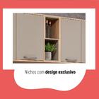 Cozinha Completa 5 Peças Com Balcão Para Pia Juliete Multimóv