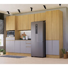 Cozinha Completa 5 Peças Com Espaço Para Micro-ondas E Tampo