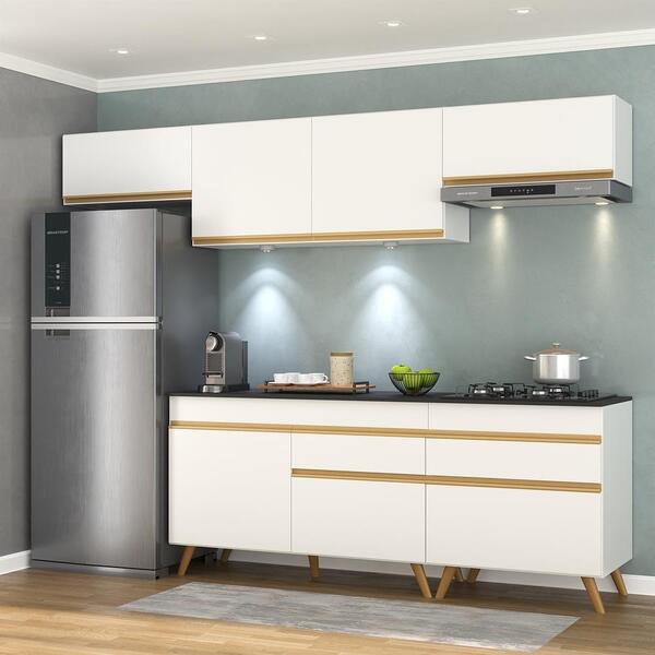 Cozinha Completa 5 Peças Com Leds Mp2032 Veneza Up Multimóvei