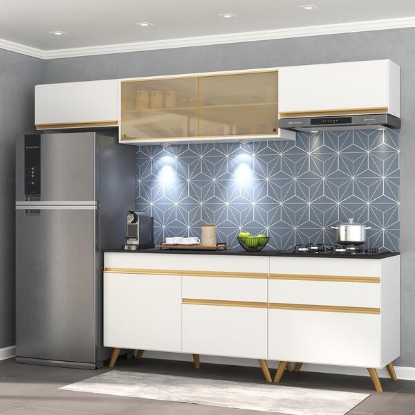 Cozinha Completa 5 Peças Com Leds Mp2033 Veneza Up Multimóvei