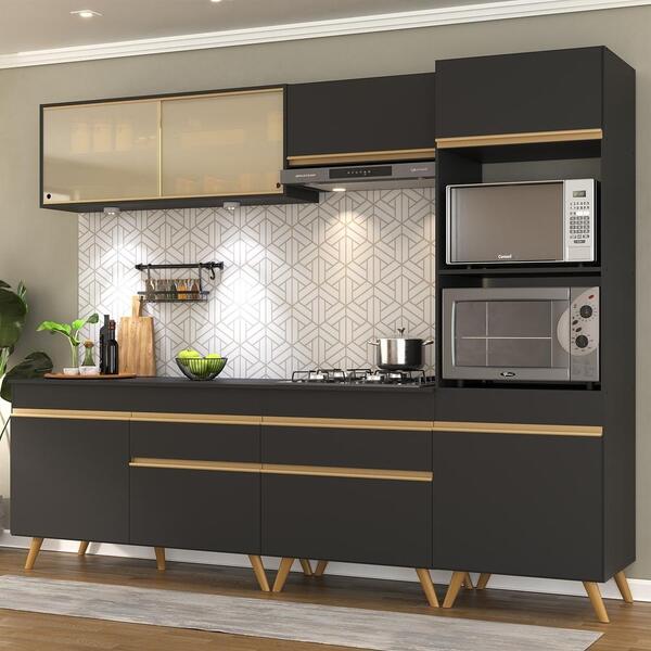 Cozinha Completa 5 Peças Com Leds Mp2037 Veneza Up Multimóvei