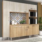 Cozinha Completa 5 Peças Com Tampo 11 Portas 1 Gaveta Max Fel