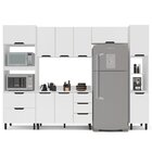 Cozinha Completa 5 Peças Com Tampo Meena Branco