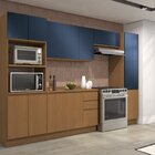 Cozinha Completa 5 Peças Com Tampo Torre Quente E Paneleiro C